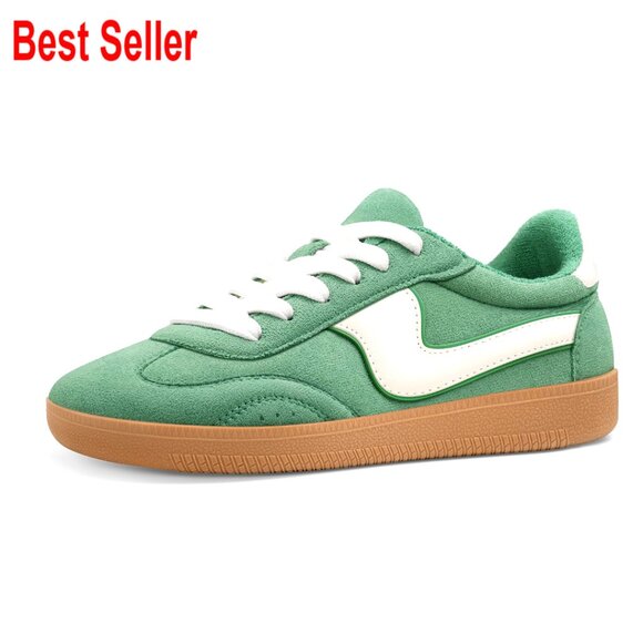 Women's Memory Foam Sneakers Non-Slip Casual Walking Shoes Lightweight